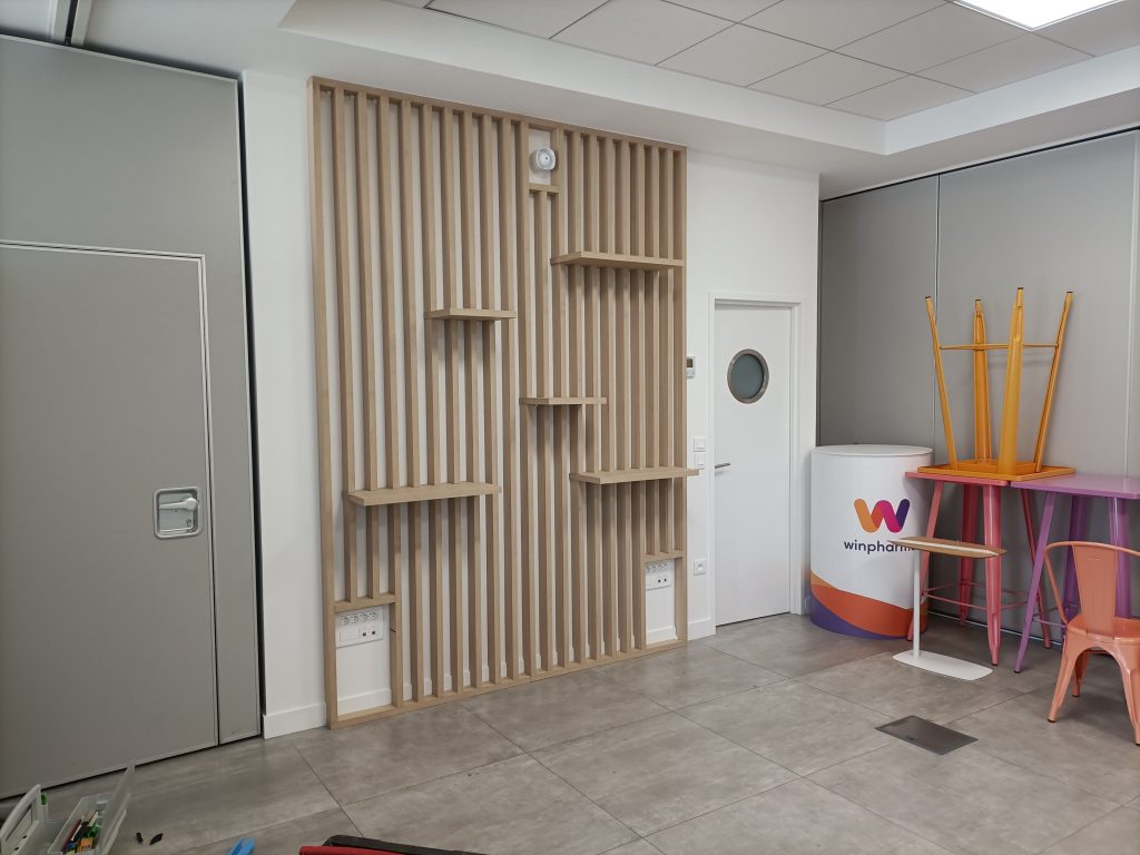 claustra bois agencement pro