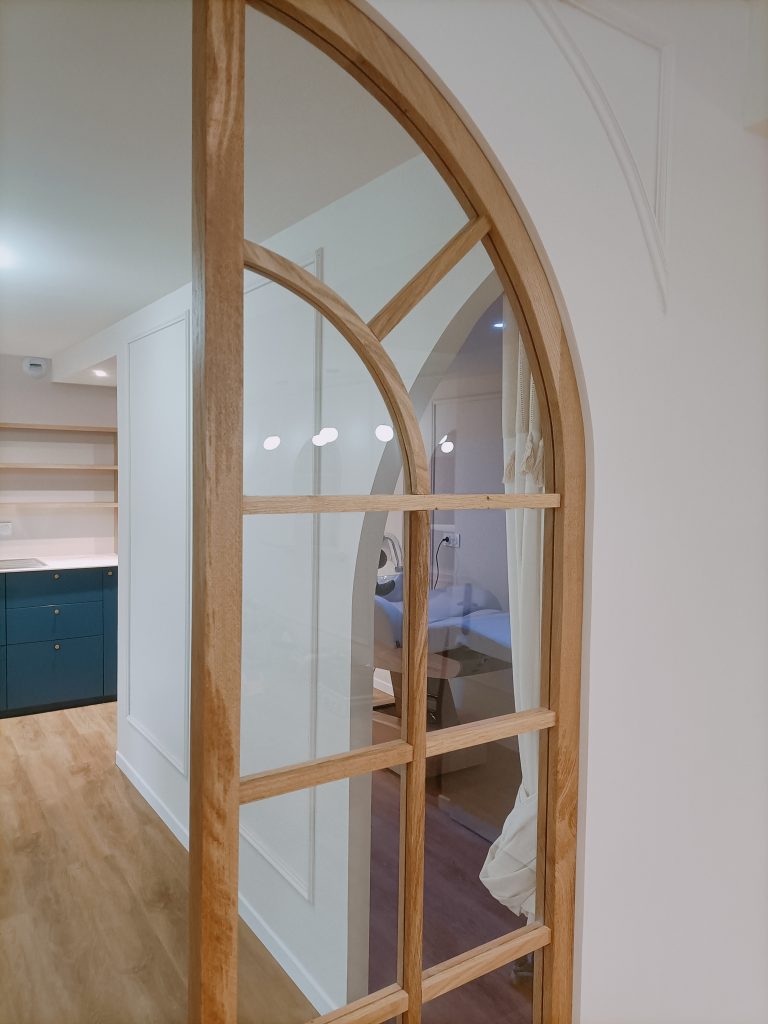 verriere cintrée chêne