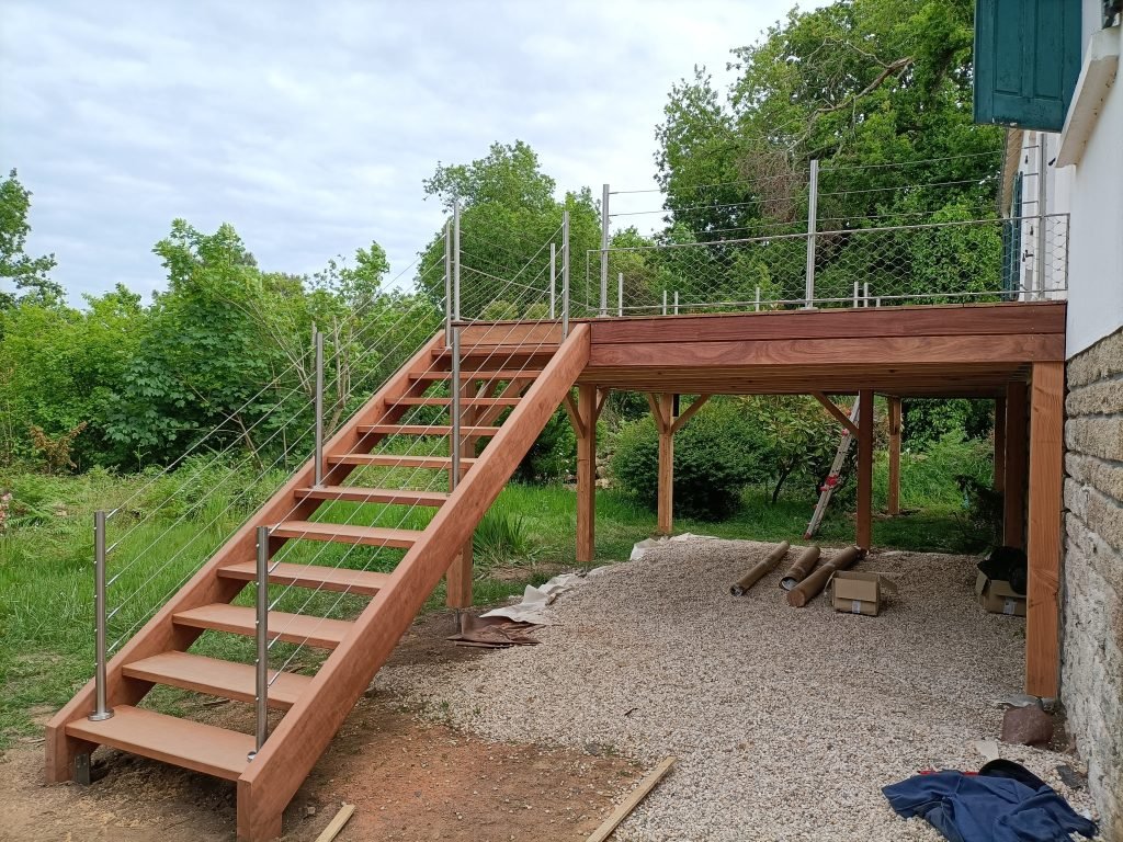 escalier bois