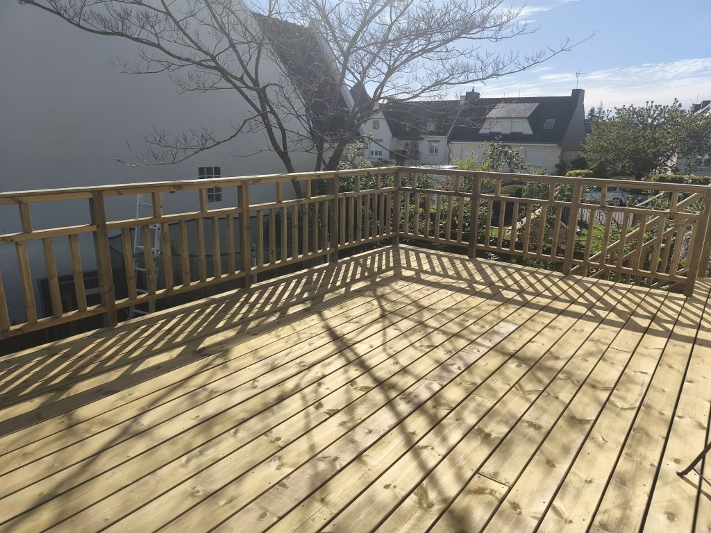 garde corps terrasse pilotis