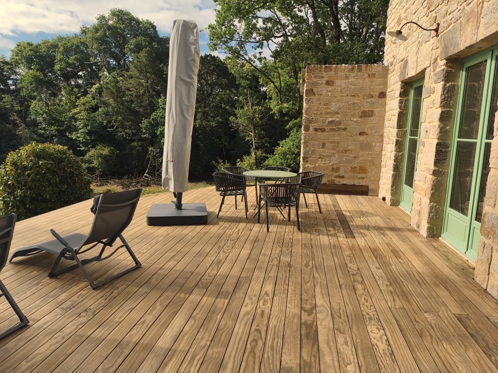 terrasse kebony arradon