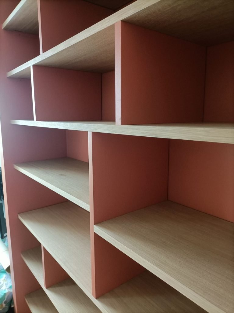 bibliothèque chêne